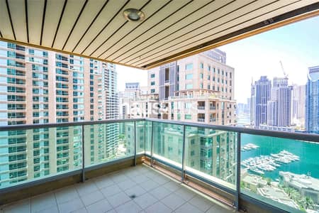 2 Bedroom Apartment for Sale in Dubai Marina, Dubai - Rented | 1,526 sq. ft | Great Location and Views