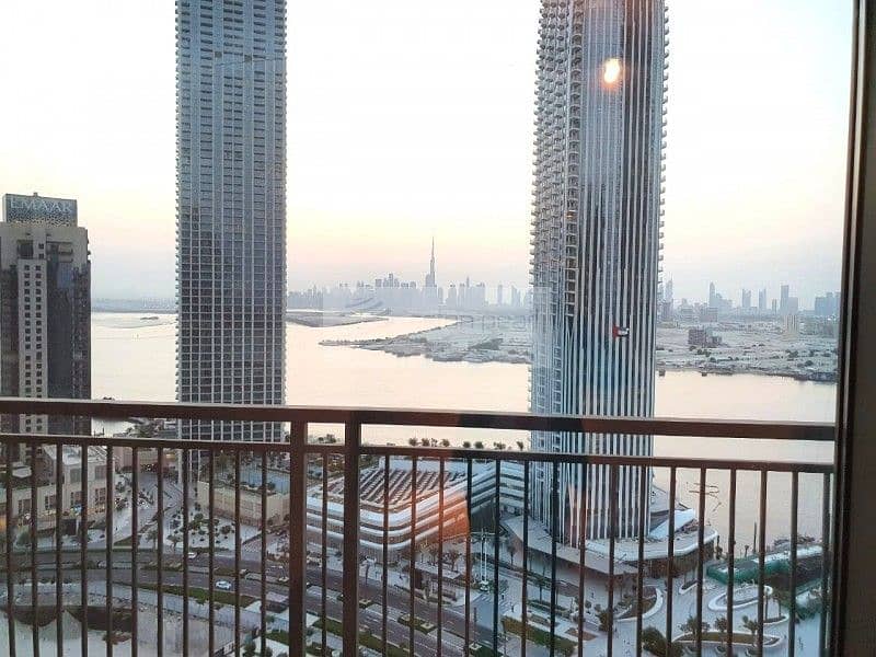 شقة في برج أفق الخور 1 أفق الخور مرسى خور دبي ذا لاجونز 2 غرف 140000 درهم - 6540390