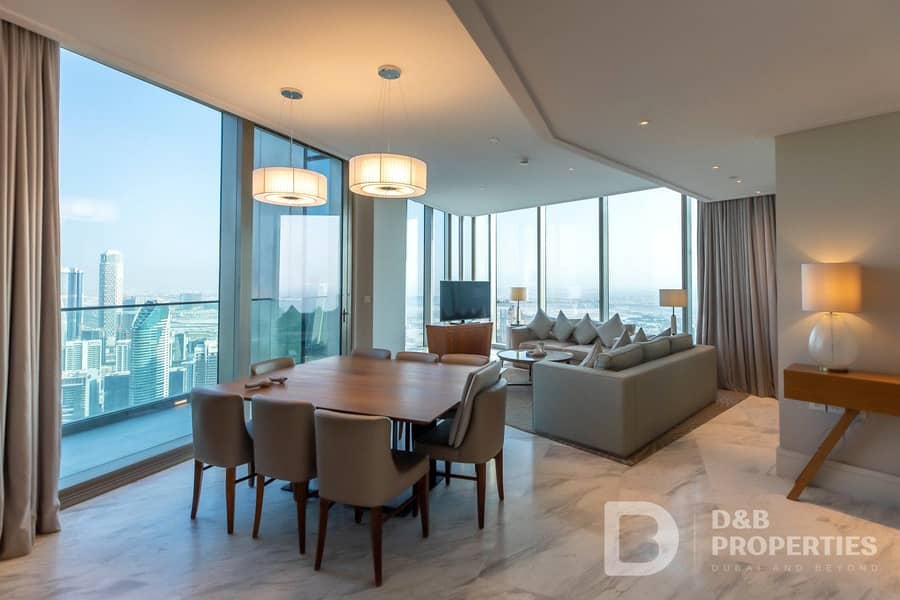 位于迪拜市中心，市中心维达公寓 3 卧室的公寓 420000 AED - 6541054