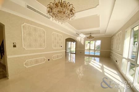 5 Bedroom Villa for Rent in The Meadows, Dubai - Smart Upgrades | Vacant Now | Private Pool