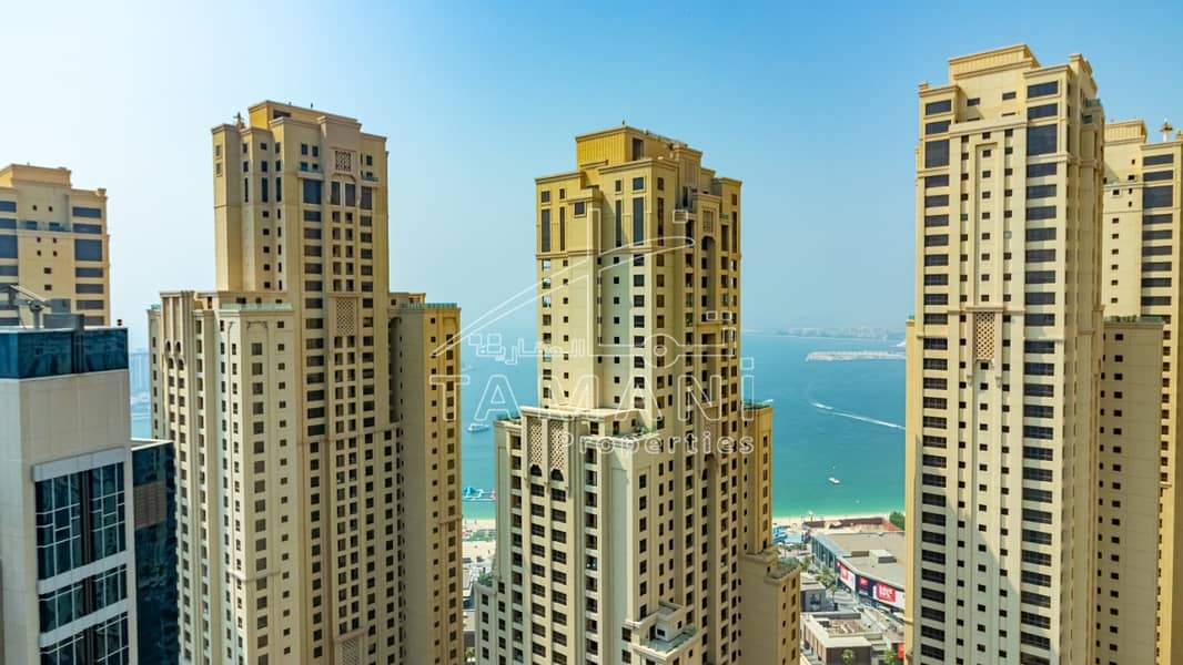 位于迪拜码头，滨海长廊公寓，帕洛玛大厦 3 卧室的公寓 320000 AED - 6542495