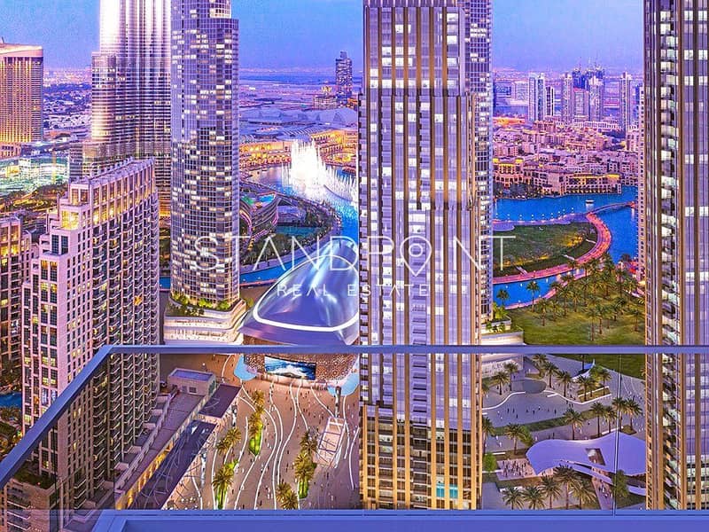 位于迪拜市中心，强音双子塔，强音1号塔 4 卧室的顶楼公寓 10000000 AED - 6542527