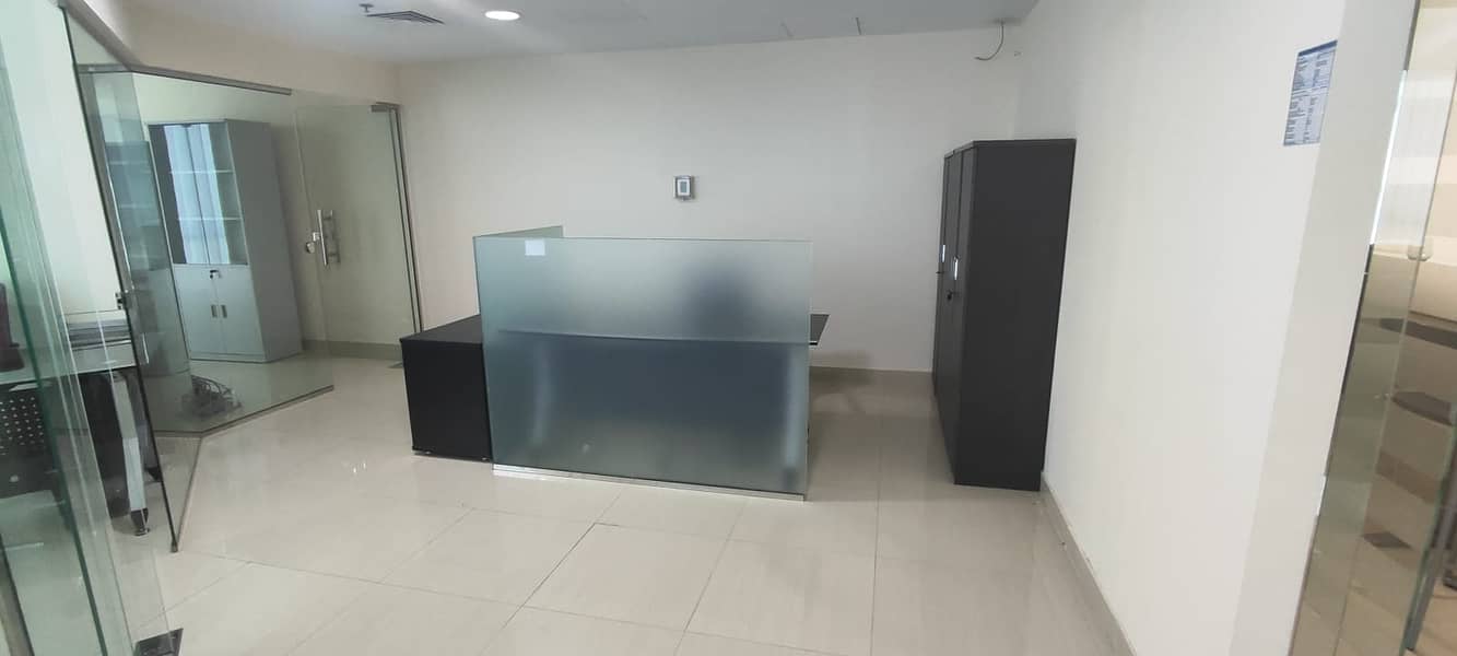 Glass Partitioned | Furnished office for Rent in Fortune Tower