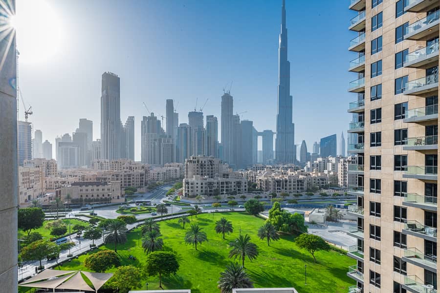 Spacious 2 bedroom | Direct Burj Khalifa view