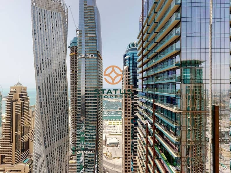 位于迪拜码头，滨海之门，滨海之门2号 2 卧室的公寓 240000 AED - 6542972