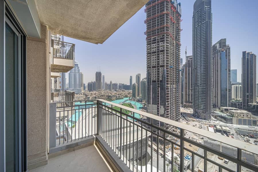 10 Furnished | Dubai Fountain View | Balcony