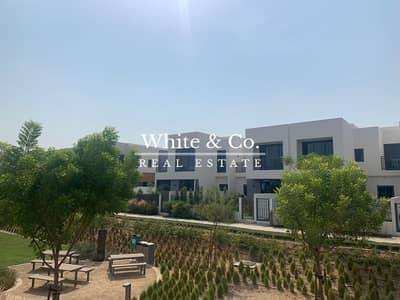4 Bedroom Townhouse for Rent in Dubai Hills Estate, Dubai - VACANT | PARK VIEW | LANDSCAPED