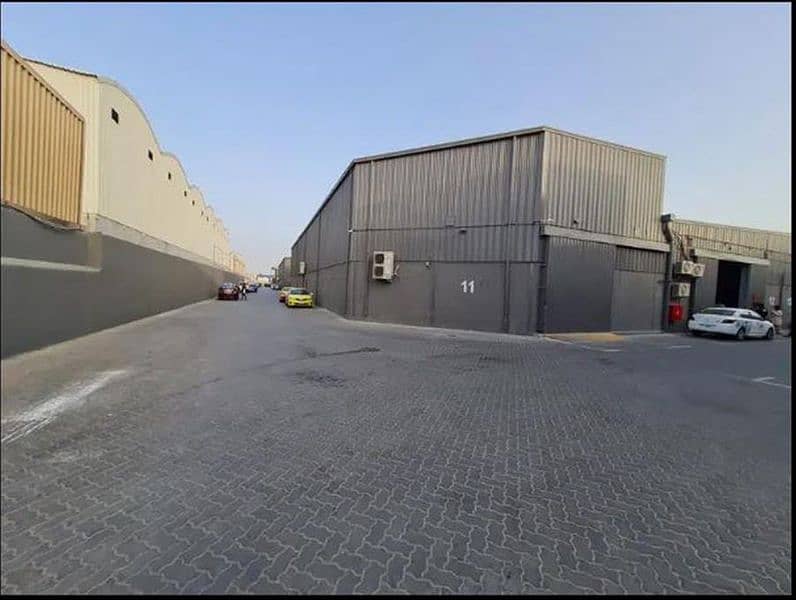 Warehouse for lease on al qouz 4th with power 120kw