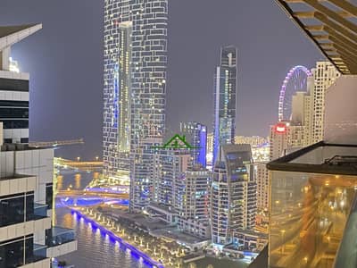 1 Bedroom Apartment for Rent in Dubai Marina, Dubai - Sea View - Next to Metro -  Dubai Marina