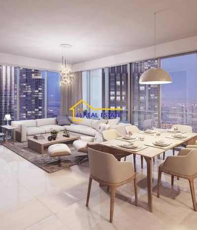 3 Bedroom Flat for Sale in Downtown Dubai, Dubai - Burj Khalifa and Dubai Fountain view, high floor apartments in Forte