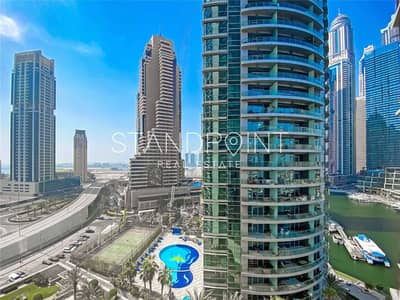 شقة 1 غرفة نوم للبيع في دبي مارينا، دبي - شقة في برج المارينا دبي مارينا 1 غرف 1300000 درهم - 6547530