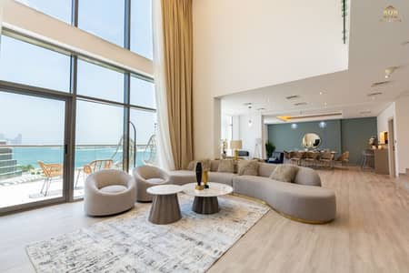 4 Bedroom Penthouse for Rent in Palm Jumeirah, Dubai - Duplex  Penthouse  |  Fully  Furnished