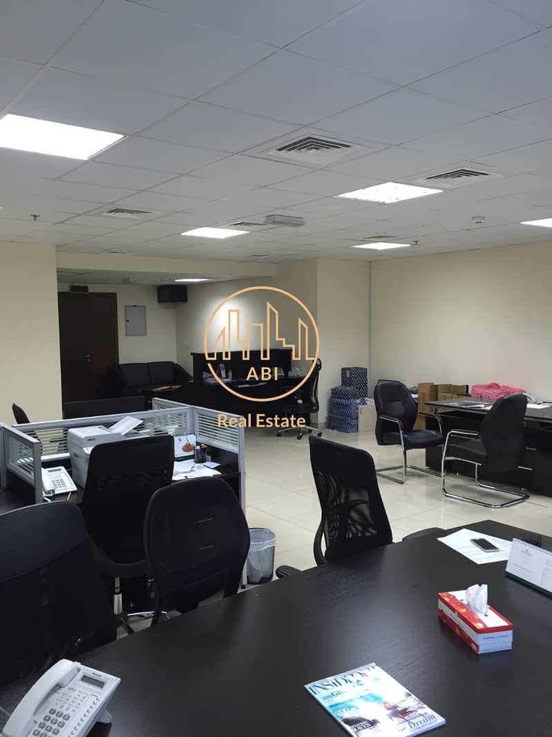 Furnished Office For Rent In Business Bay With 2 Parking