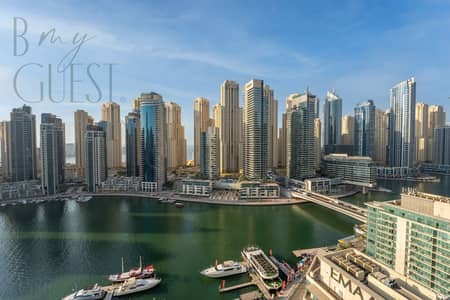 2 Bedroom Flat for Rent in Dubai Marina, Dubai - Spacious Modern Living 2BR with Marina View