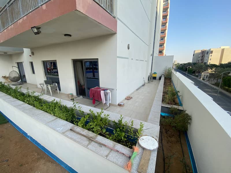 Terrace Apartment |  2 bedroom hall | Pool View   | Rented