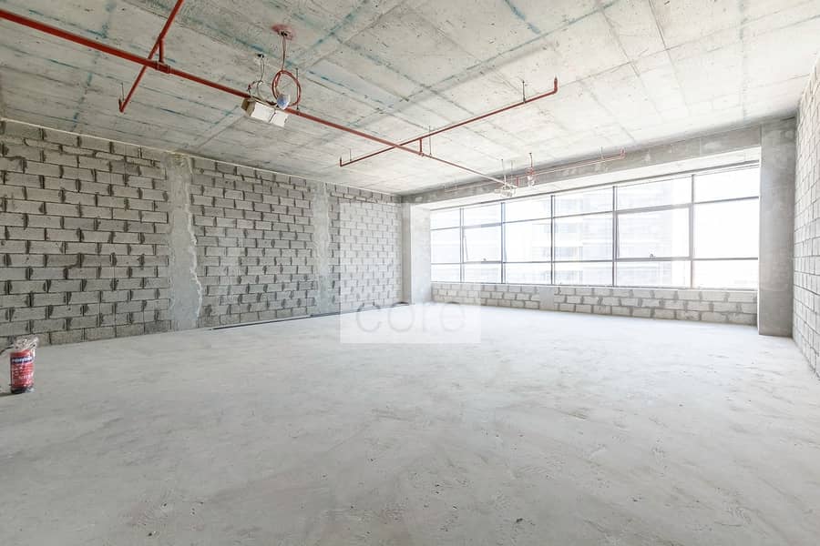 Shell and core office for rent in The Onyx