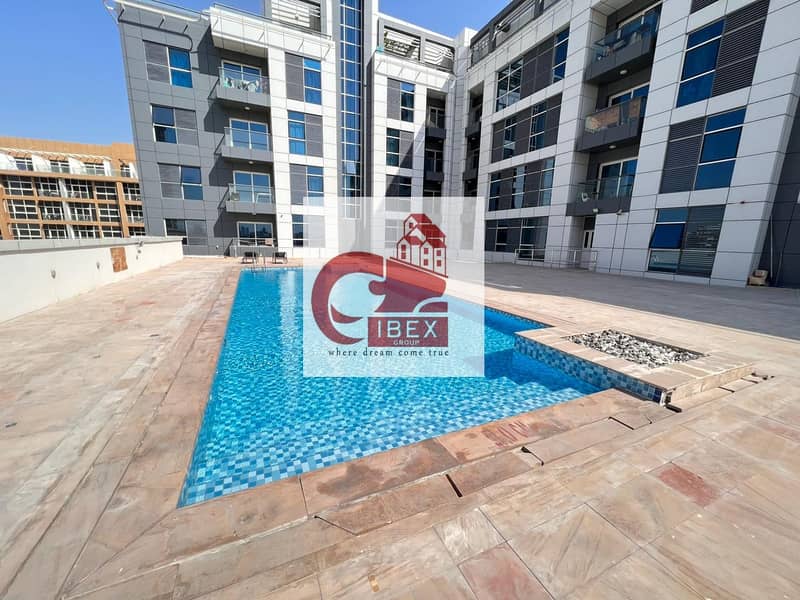 Specious studio apartment with all facilities just 23k pool view