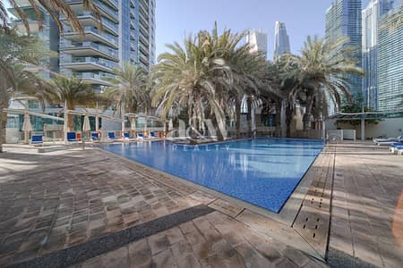 شقة 2 غرفة نوم للايجار في دبي مارينا، دبي - شقة في برج الحبتور دبي مارينا 2 غرف 135000 درهم - 6550634