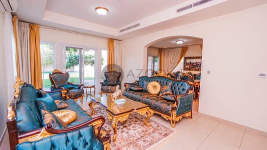2 Bedroom Villa for Rent in Jumeirah Village Circle (JVC), Dubai - 2BR+ Maid Room | Upgraded Interior with Turkish Furniture