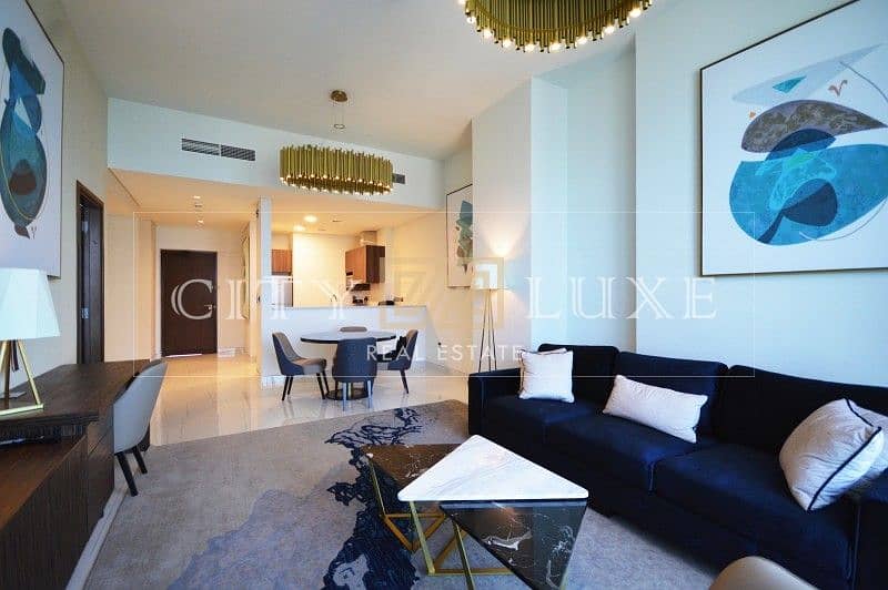 BIG Two Bed + Maid for sale|Full Burj Views