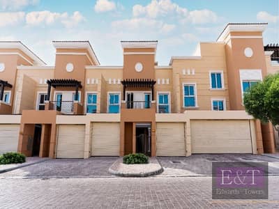 4 Bedroom Villa for Sale in Dubai Sports City, Dubai - New Legardo Townhouse with Pool | Tenanted
