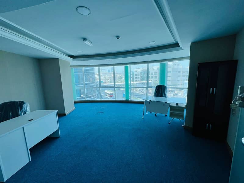 BRAND NEW OFFICE  WITH ALL FREE FACILITIES IN AL KARAMA