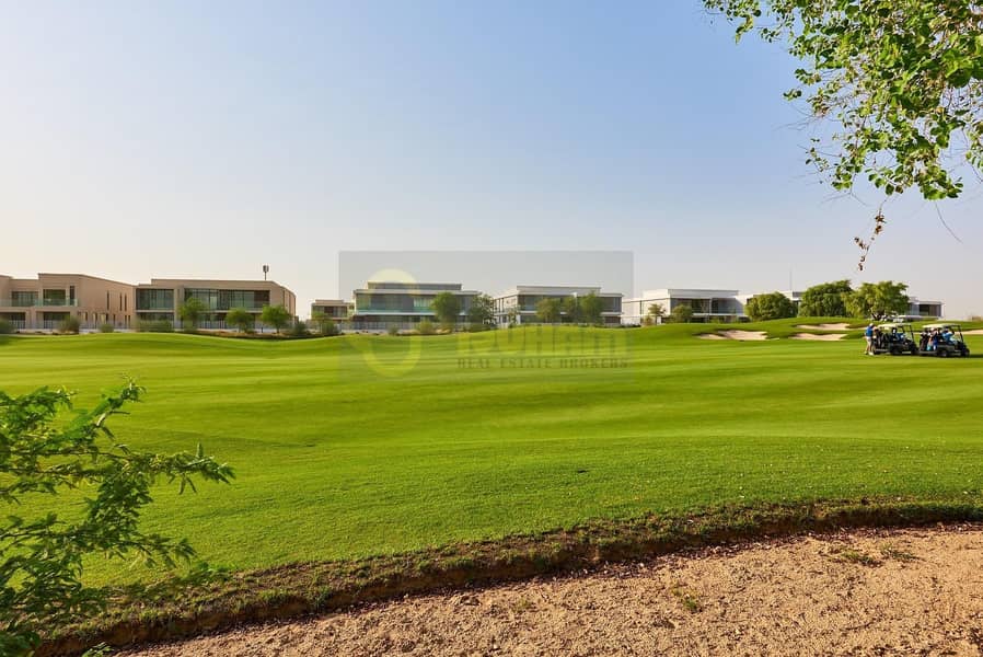 ONE OF THE BEST FULL GOLF VIEW PLOTS IN DUBAI HILLS ESTATE