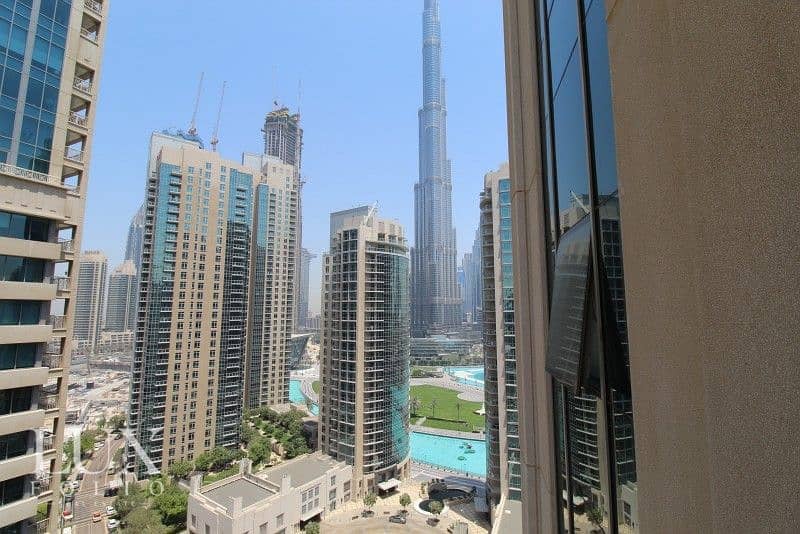 Burj views | Well maintained | Available now