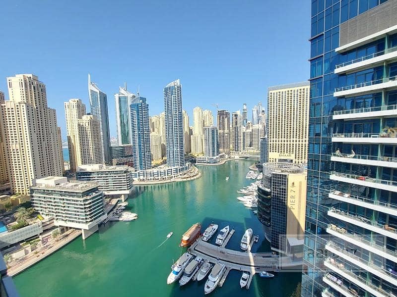 位于迪拜码头，置银大厦，置银大厦A座 2 卧室的公寓 175000 AED - 6554100