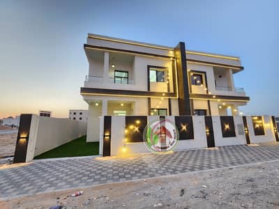 10 Bedroom Villa for Sale in Al Helio, Ajman - Villa for sale without down payment, freehold for all nationalities for life, European design for high-end owners, Islamic bank financing