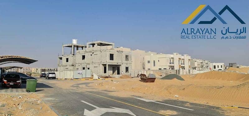 Residential land for sale in Zahia Gardens, including registration fees, freehold for all nationalit