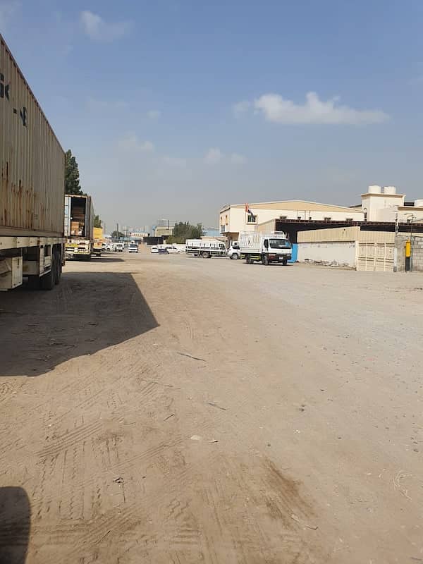 Industrial Land (PLOT) For Sale in the New Industrial area _ in Ajman _  (Big size 50,116 sqft. )