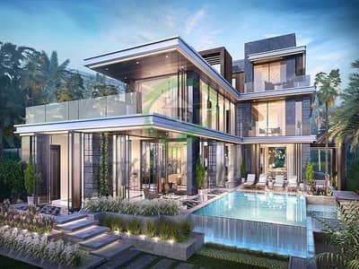 6 Bedroom Villa for Sale in Damac Lagoons, Dubai - Stand Alone villa lagoons view Resort Community