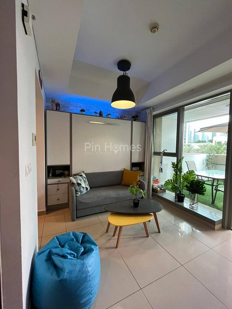 Furnished Studio | Smart Home | Large Balcony