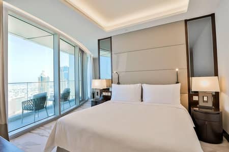 شقة فندقية 1 غرفة نوم للايجار في وسط مدينة دبي، دبي - شقة فندقية في العنوان ريزدينسز سكاي فيو 2 العنوان ريزيدنس سكاي فيو وسط مدينة دبي 1 غرف 360000 درهم - 5918494