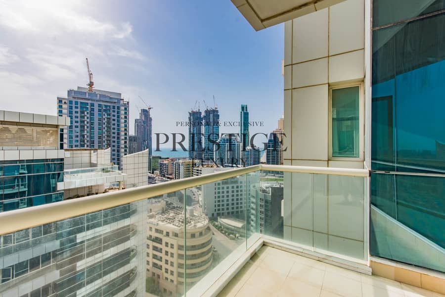 Available | Large Balcony | Partial Sea view