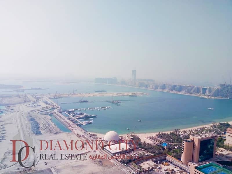 3 BR Stunning Full Sea View and Dubai Eye View | Princess Tower