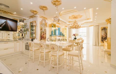 5 Bedroom Villa for Sale in Palm Jumeirah, Dubai - GOLDEN VILLA-ULTRA LUXURY OF PALM+BEACH ACCESS+UPGRADED