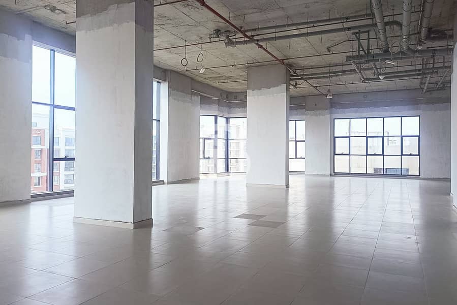 Semi Fitted Office| Excellent Location | New bldg.
