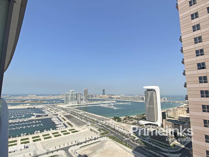 位于迪拜码头，达马克塔楼 1 卧室的公寓 2200000 AED - 6002432