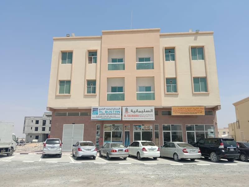 For sale, the building is new, 2 years old, fully rented, in the industrial area of ​​Al Jurf Ajman