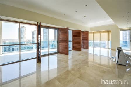 3 Bedroom Apartment for Rent in Dubai Marina, Dubai - Full Marina View| 3 Large Terraces| Vacant January