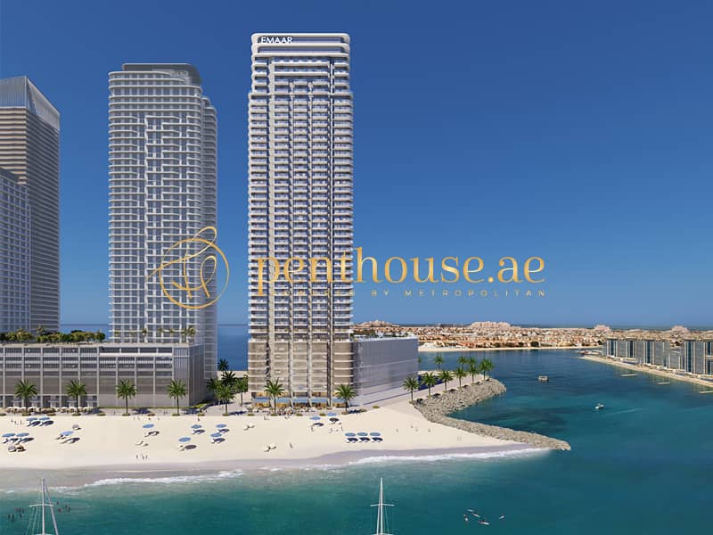 Квартира в Дубай Харбор，Эмаар Бичфронт，Бичгейт от Адресс, 3 cпальни, 10250000 AED - 6381267