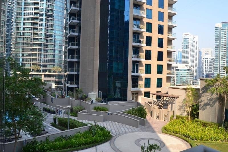 Dubai Marina Promenade 2 BR for Rent with lovely Pool View