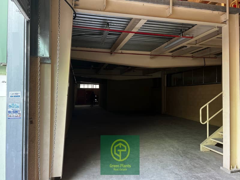 Al Khawaneej (Al Ttay) 3,500 Sq. Ft warehouse with built-in mezzanine floor