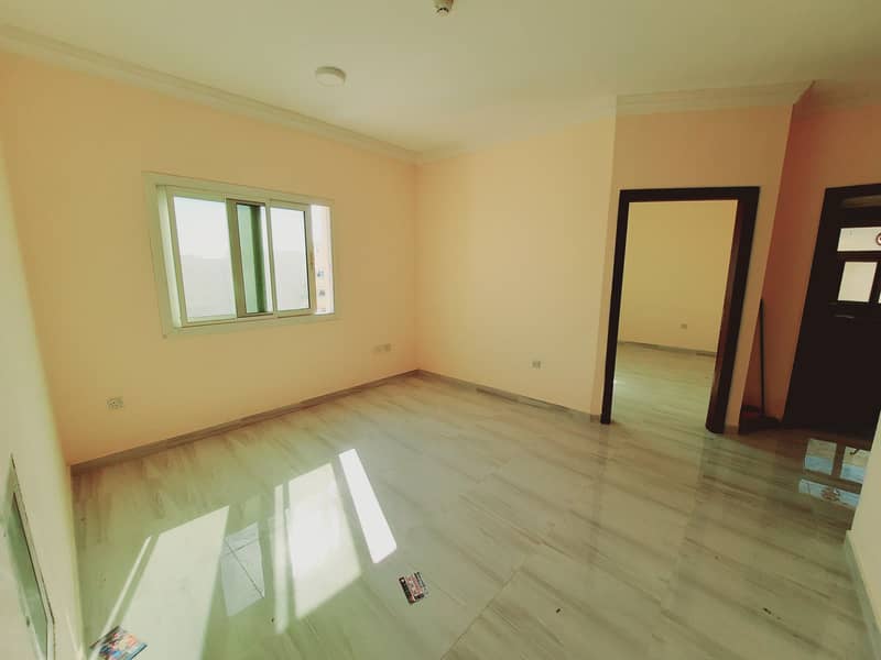 1bhk apartment with 1 month free only 18k Close to madina shopping mall Muwailah