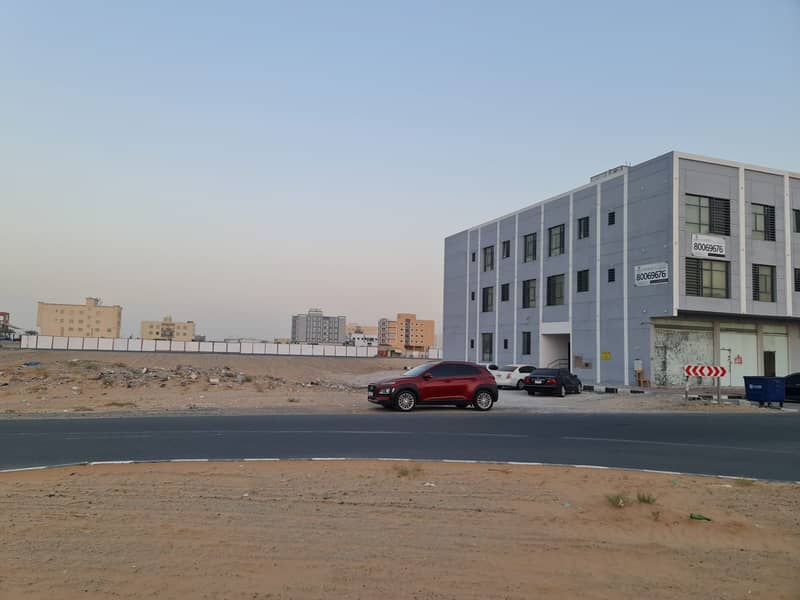 For sale in Ajman, Al Jurf area, a plot of land with an area of 8 thousand feet, residential, c