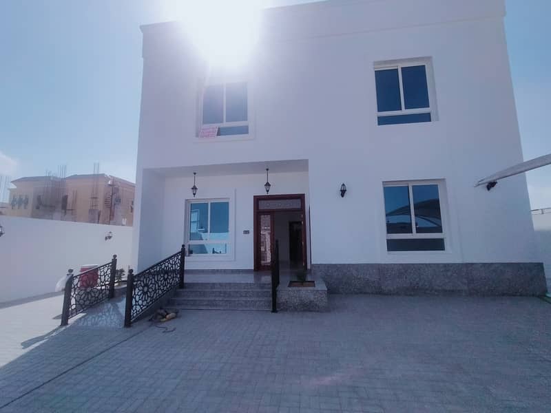 For sale a new villa in Al Hoshi area in the Emirate of Sharjah