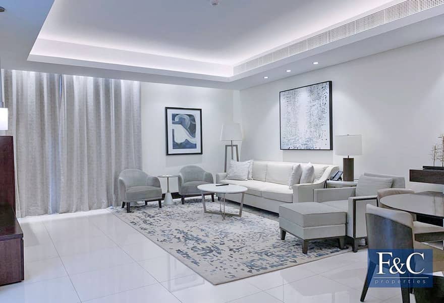 شقة في فندق العنوان وسط المدينة وسط مدينة دبي 1 غرف 250000 درهم - 6565636