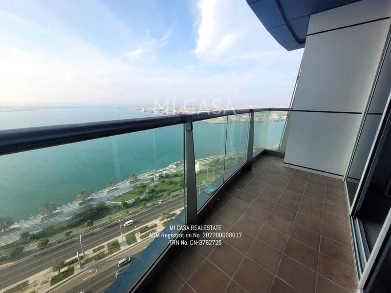 Gorgeous Sea View + Balcony | Ready  Move In